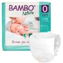 Bambo Nature Windeln - Frühgeborene - Größe 0 - Packung mit 24 Windeln