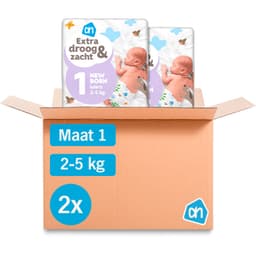 Albert Heijn Extra Droog & Zacht luiers maat 1 - 40 stuks