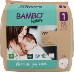 Bambo Nature luiers maat 1 - 22 stuks