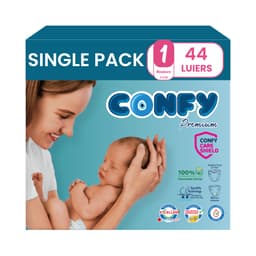 Confy Premium luiers maat 1 - 44 stuks
