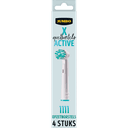 Jumbo opzetborstels Sensitive X active 4 stuks