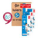 Etos Luiers Junior+ Maat 5+ 12-17 kg Maandbox 174 stuks