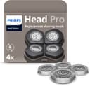 Philips Series 5000, 7000 en 9000 Headshaver - Vervangende Scheerkoppen - 4 stuks - Zelfslijpende mesjes - HS740/15