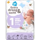 AH Extra droog en zacht luiers maat 1 20 stuks