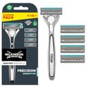 Wilkinson Sword Quattro Titanium Sensitive 4 scheermesjes + 1 mesje