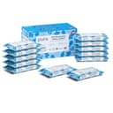 Pura Doorspoelbare Babydoekjes (10 Pakjes van 70 Doekjes, 700 Doekjes), 100% Plasticvrij, Biologisch Afbreekbaar