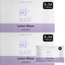 Naïf Lotion Billendoekjes - 16 stuks - 864 - doekjes - Plasticvrij & Huidvriendelijk